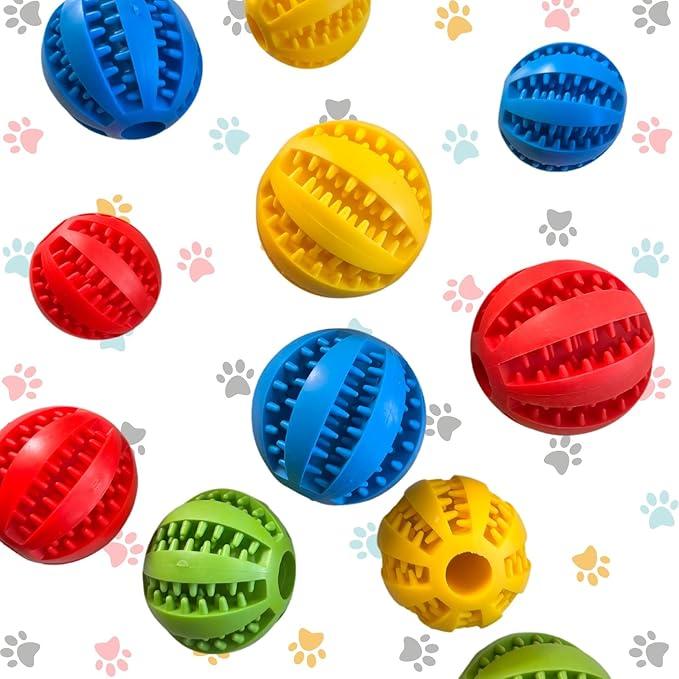 ๐พ๐พ Rubber Pet Toy ๐ | Treat-Releasing Ball ๐ + Dental Cleaning ๐ฆท = Total Fun! ๐