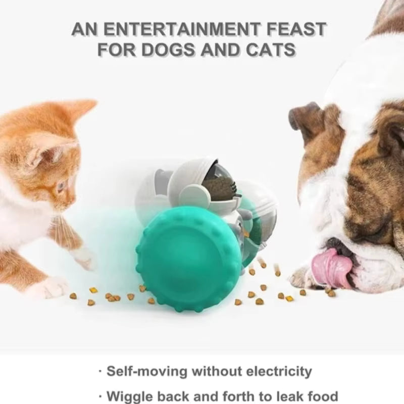 πΎ Juguete Interactivo Dispensador de Premios para Perros y Gatos πΎ | Alimentador Lento y Rompecabezas de Comida π | Ideal para Cachorros y Perros Medianos πΊπΆ