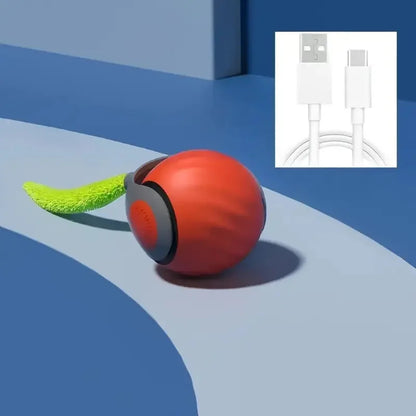 Smart Cat Toys Balls Automatic Interactive Pet Electric Rolling Teaser USB Rechargeable Kitty Moving Bouncing Ball Mouse Car Toy